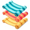 Sloosh 3 Pack 4-in-1 Inflatable Pool Floats Hammock, Water Lounges,