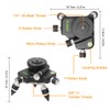 Huepar AT2 Bracket Laser Level Adapter - 360° Rotating Base