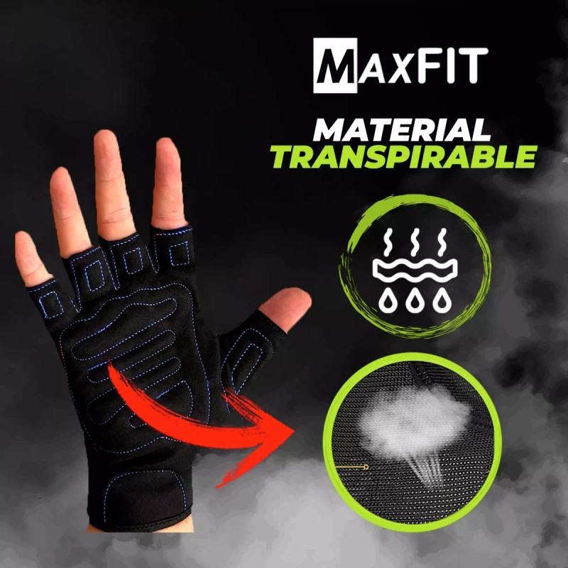 Maxfit Guantes Gym Tacticos Pesas Crossfit Gimnasio Maxfit St005