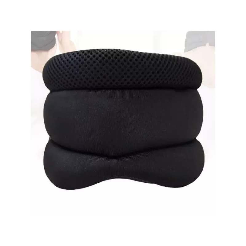 푹신한 사이즈조절 에어메쉬 목받침 고정 목보호대 Soft Adjustable Air Mesh