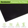 Durabasics 8 Pack Replacement Prefilter for Honeywell HPA200 | Carbon