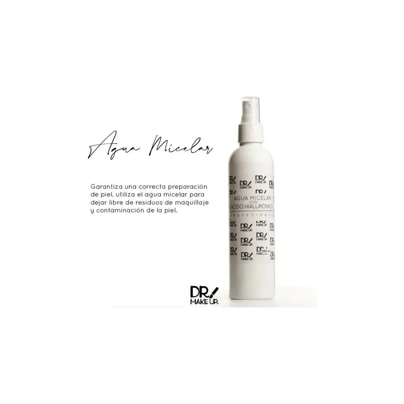 Agua Micelar Con Acido Hialuronico - Dr Make Up