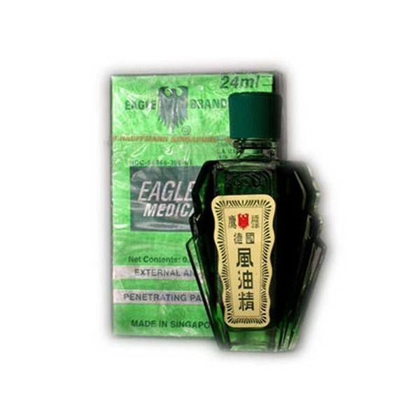 Eagle Brand Medicated Oil 0.8 Oz - 24 ml Bottle