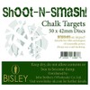 Bisley Chalk Targets Shoot-n-smash 42 Mm Box Of 50
