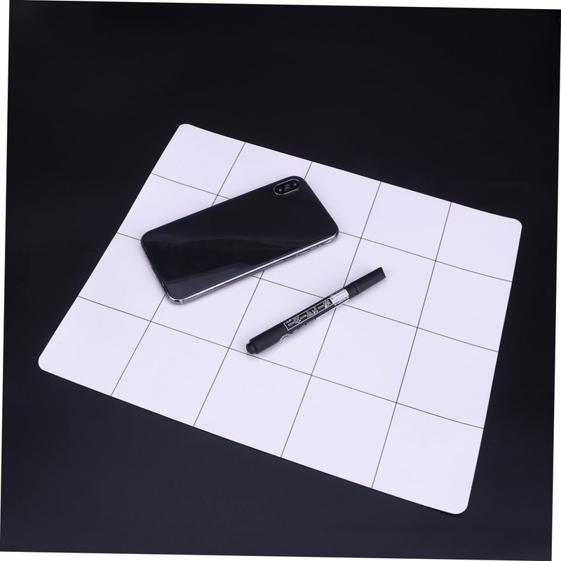 jojofuny 2pcs 1 Set Whiteout Convenient Magnetic Pro Mat Large