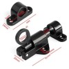 Bhina Pack of 2 automatic locking door latch, spring lock,
