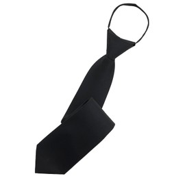 Royal Cord Easy to Install, Washable at Home, Funeral Black Necktie, With Zipper, Anyone Can Be Worried About A Beautiful Knot, [3] Pear fabric (rough and fine uneven)