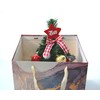 RUIFYRAY Extra Large Gift Bag, 11.8 inches Square Reusable Big