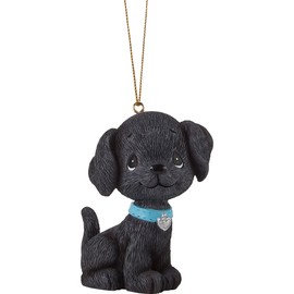Precious Moments 226401 I Labradore You Black Labrador Resin Figurine, Multicolor