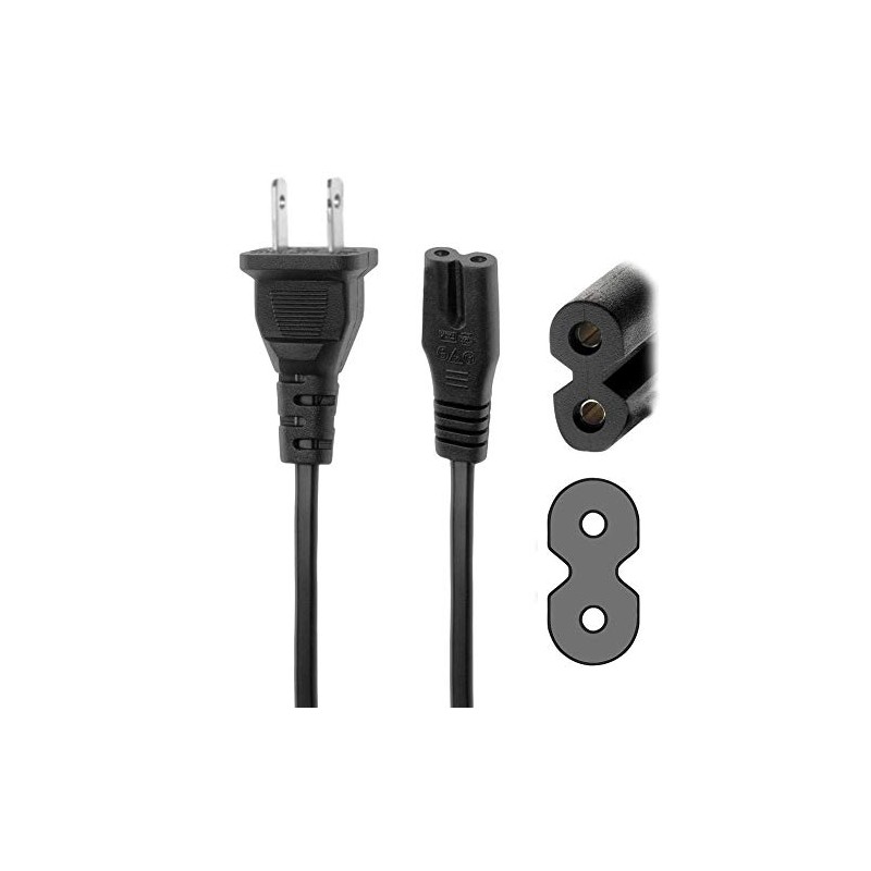 J-ZMQER New AC Power Cord Outlet Socket Cable Plug Lead