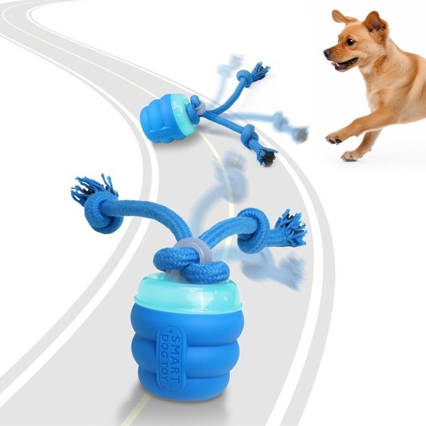 Interactive Dog Toys with Motion Activated, Squeaky Dog Toy Active
