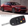 KIMISS 5 Buttons Folding Flip Car Key Case Shell Protect