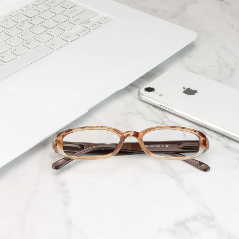 VisionGlobal 1 Pair Reading Glasses with Spring Hinge, Blue Light