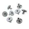 Pack of 8 x Replacement Dishwasher Lower Basket Wheel Suitable