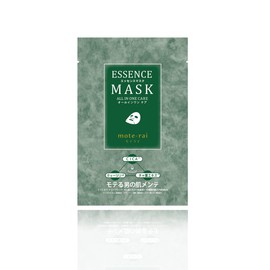 Soari Cosmetics Essence Mask, Motelai, Care, Mote-rai, Men's, Face Pack, Sensitive Skin, Non-Alcohol, Non-Paraben, Organic, All-in-One, Made in Japan, Made in Our Own Factory (30)