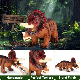SUGFUT 7 Piece Jumbo Dinosaur Toys for Kids Large Dinosaur Toys for Kid 3-5 - Perfect Party Favors Birthday for Kids