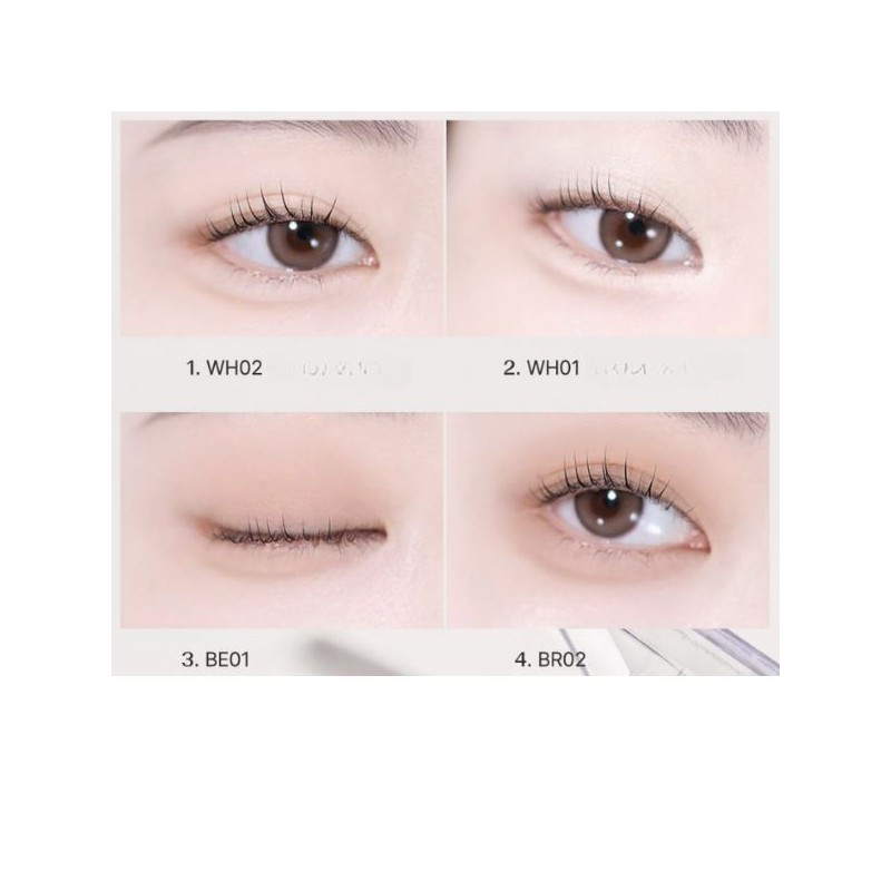 THE SAEM Single Shadow Palette Special Set 4Colors & Case