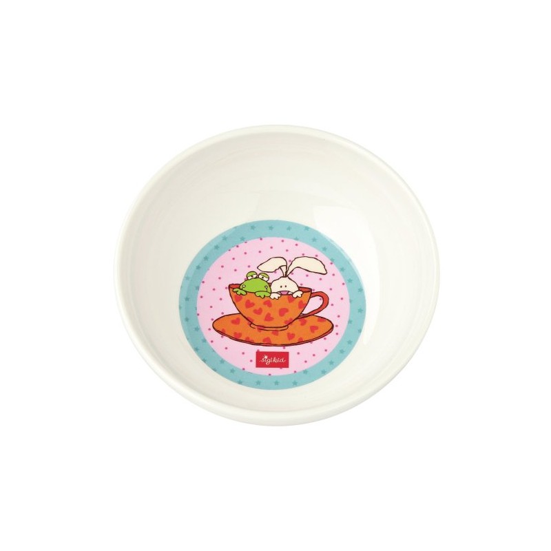 sigikid 23866 Melamine Bowl Frog & Rabbit Girl Recommended from