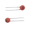 Cermant 100pcs 100nf Ceramic Disc Capacitor,0.1uf DIP Electronic Components,104,Ceramic Chip