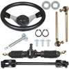 waltyotur 300mm Steering Wheel Steel Kit 320mm Gear Rack Pinion