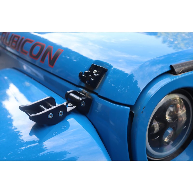Brangstak Hood Latch is Adjustable and Compatible with Jeep Wrangler