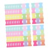 TEHAUX 24Pcs Writable Sticky Index Tabs for Organizing Notebooks Page