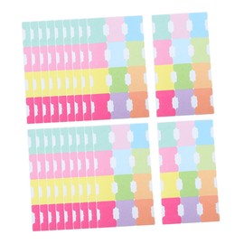 TEHAUX 24Pcs Writable Sticky Index Tabs for Organizing Notebooks Page Markers and Papers Annotation Labels for Home Office Supplies