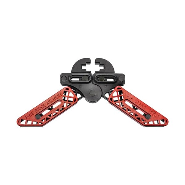 Pine Ridge Archery unisex adult Kwik Stand Bow Support, Red,