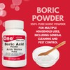 Arymar Boric Powder, Multipurpose Household Cleaner and Freshener, Pure Granular