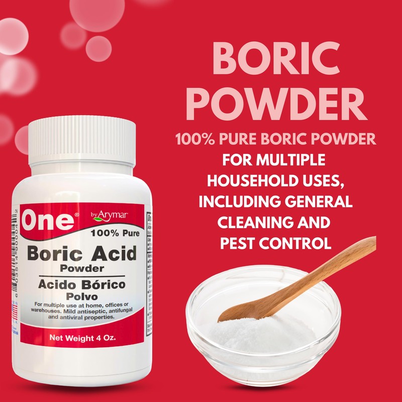 Arymar Boric Powder, Multipurpose Household Cleaner and Freshener, Pure Granular