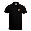 Italy 1960s Retro Football Polo Embroidered Logo