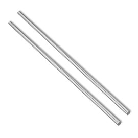 Linear Shaft 8 mm, Pack of 2 8 mm x 350 mm Linear Guide Horizontal Precision Shaft Linear Bearing Round Rod