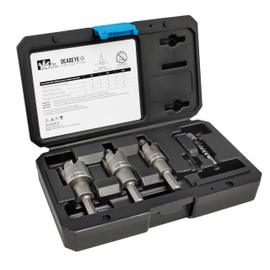 IDEAL INDUSTRIES Deadeye Carbide Tipped Hole Cutter, 4 pc Kit