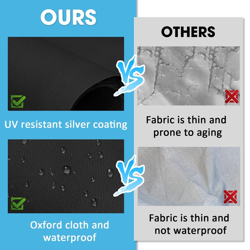 MLTYCZY 2 Pack Outside Washer and Dryer Covers, Heavy-Duty Waterproof