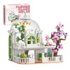 Loyratche Botanical Garden Building Set, Flower Glass House Building Block