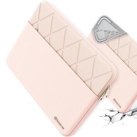 Smatree Laptop Case for 14 Inch ASUS Zenbook A14 UX3407 Copilot+PC, for 13.4 Inch ROG Flow X13 2023, for 13.3 Inch Zenbook Flip 13 OLED UX363, for 13 Inch Zenbook S 13 OLED UX5304 Bag, Pink (E411P)