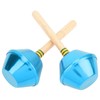 2Pcs Sand Hammer Instrument Percussion Shaker Orff Preschool Children's Perform