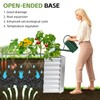 GoCampDirect 8x2x2ft Raised Garden Bed - Galvanized Deep Root Planter