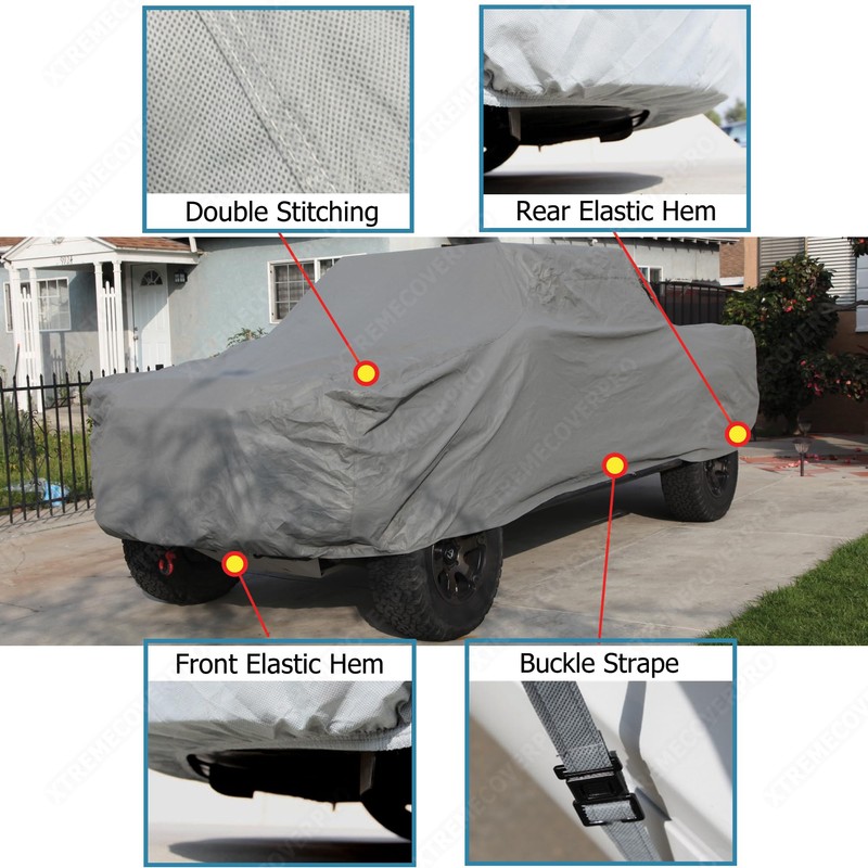 Car Cover fits 2019-2025 Toyota Tacoma Double Cab 6ft Bed