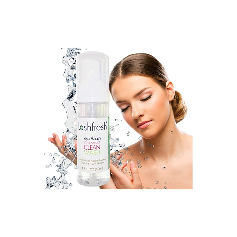 Lashfresh Foaming Clean Wash for Eyelash Extensions and Natural Lashes