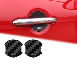 HEINMO Car Door Handle Wrist Guard Sticker Accessories for Cooper S F54 F55 F56 F60 R55 R56 R60 Car Styling Exterior Anti-Scratch (2 Pieces, Grey)