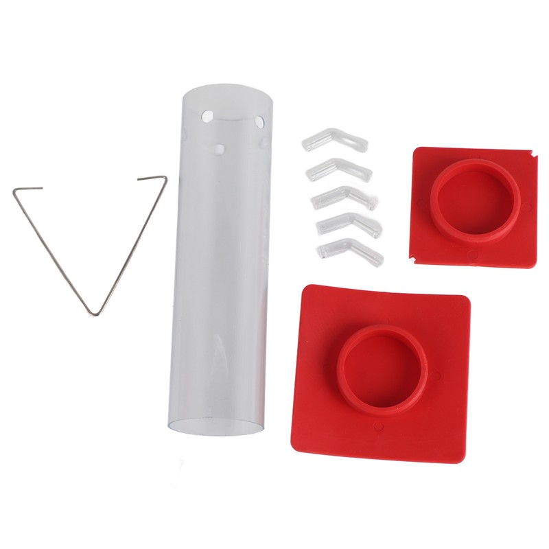 Tube Hummingbird Feeder Hanging Wild Bird Feeder for Outdoor Yard
