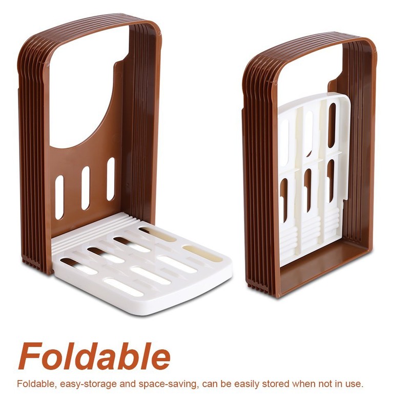 Bread Slicer, Bread/Toast Slicer/Cutter Kitchen Sandwich Slicing Guide Foldable Tools