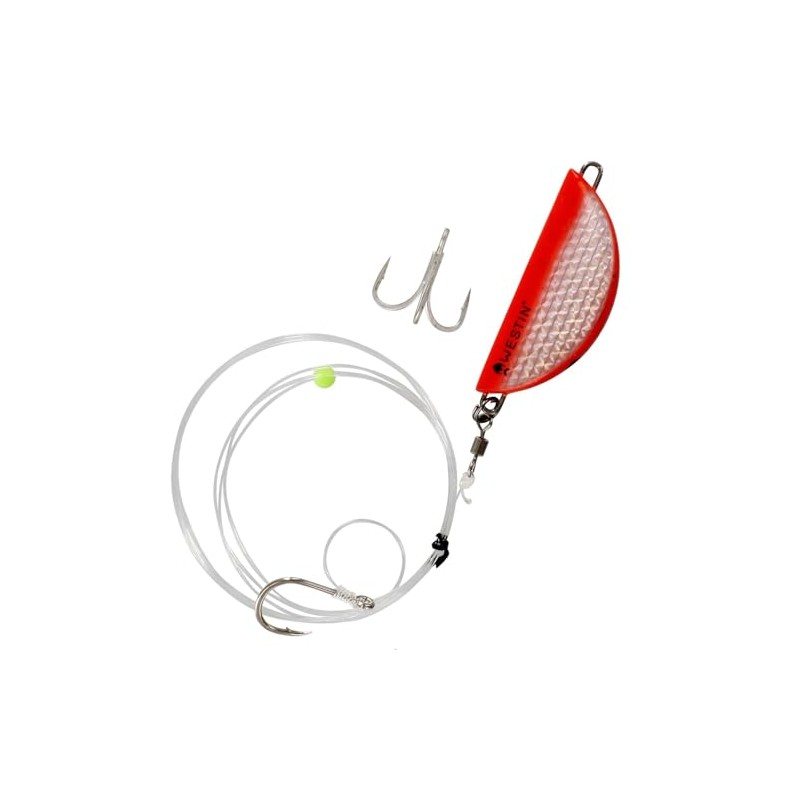 Westin Halibut Anti Twist Natural Bait Assembly for Halibut, Weight: