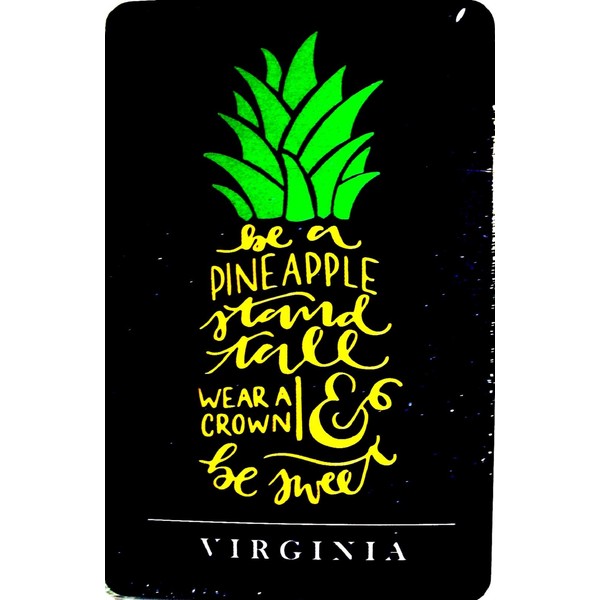 Virginia Pineapple Souvenir Playing Cards
