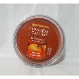 Yankee Candle Spiced Pumpkin Scenterpiece Easy MeltCup, Food & Spice Scent,medium orange,Scenterpiece Easy MeltCups