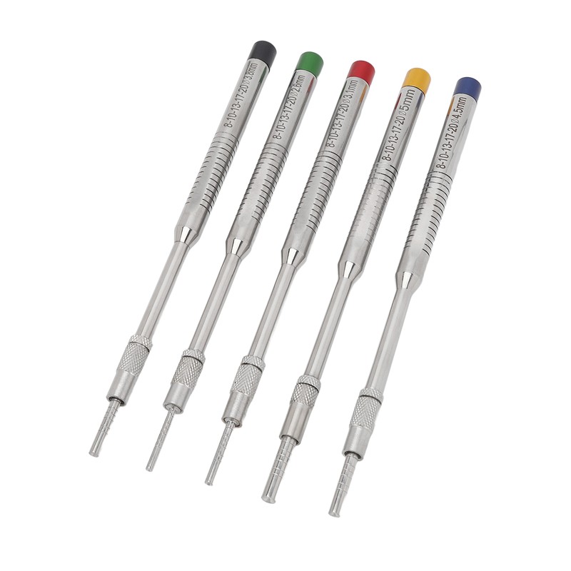 5pcs Dental Implant Osteotome Instruments Stainless Steel Dental Tooth Maxillary