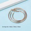 Josfeva Silver Hoop Earrings for Women, 925 Sterling Silver Large
