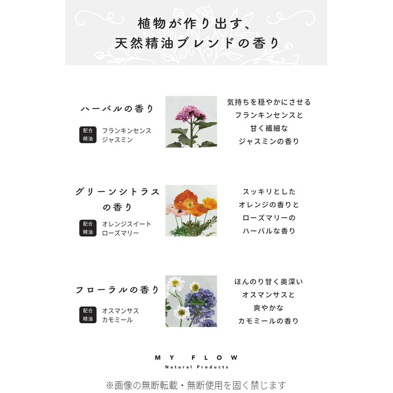 MY FLOW Room Mist, MY FLOW with Deodorizing Ingredients, MYF-1-2,