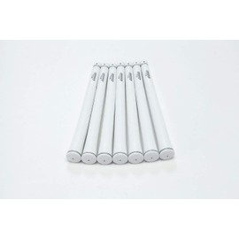 elitegrips MX55 Golf Grips, Set of 7, Silver White (SW) with Backline